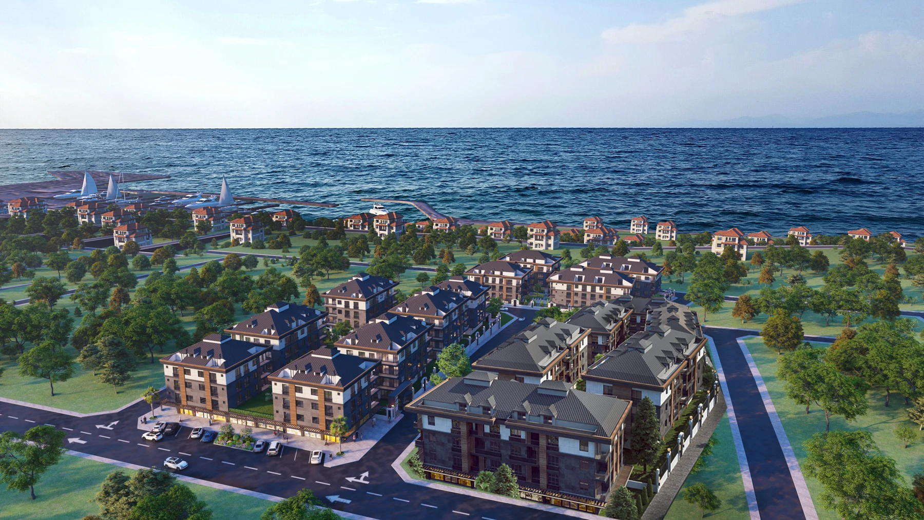 Sea Landscape City project image